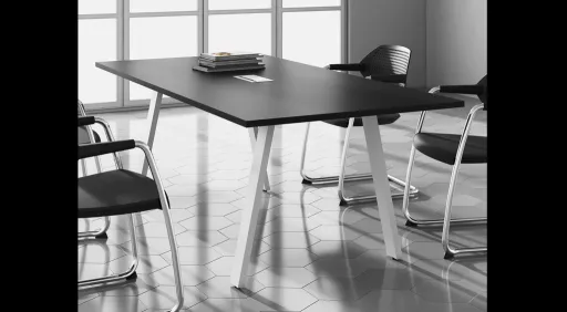 Mesa de Reunião 2400x1200 mm - Kube