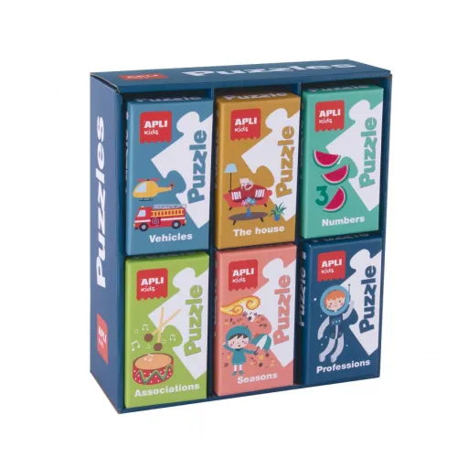 Expositor Puzzles Red 6 Unidades (24 Peças)