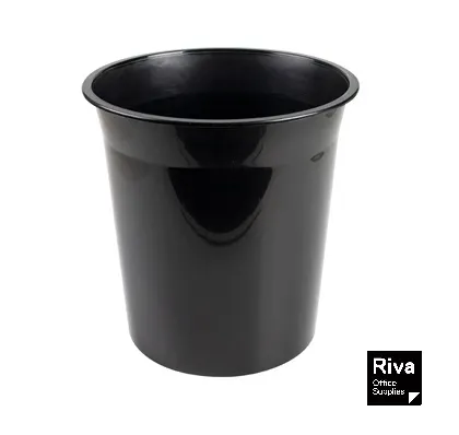 Cesto de Papéis 12 Lt Preto Fegol