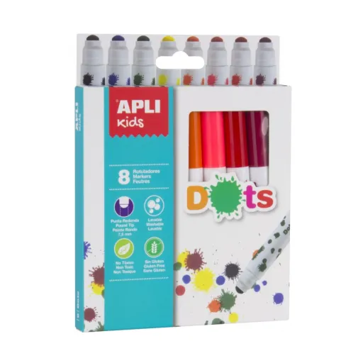 Marcadores de Pontos 8 Unidades – APLI Kids
