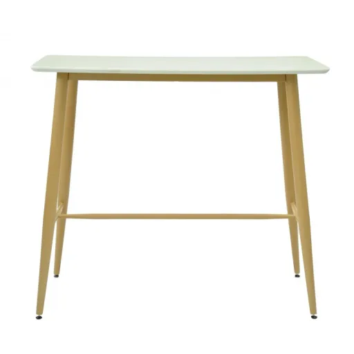 Mesa GOBBI, Alta, Metal, Branca, 120 x 60 Cms