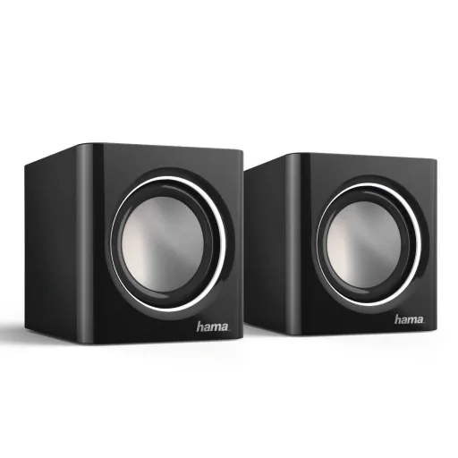 Colunas HAMA  para PC Sonic MObil 185 - Preto6Watts Alimentação USB 19830