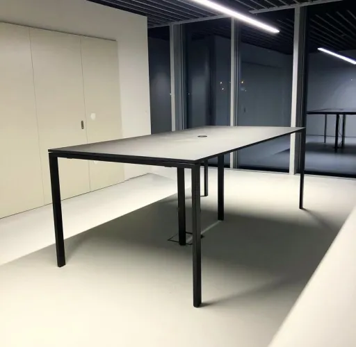 Mesa de Reunião Alta 2000x1000x1050mm - Level