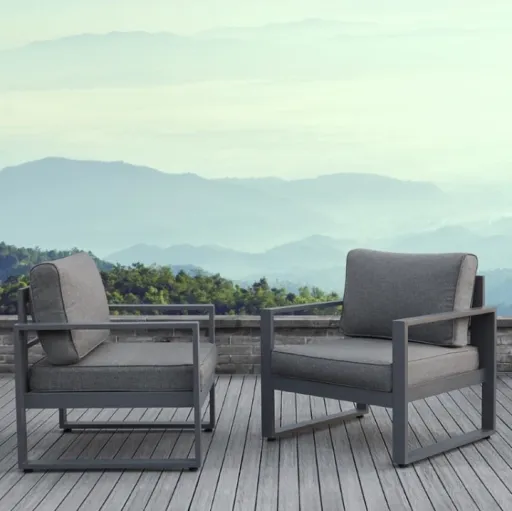 Sofá Exterior Torrance 700x700x770mm