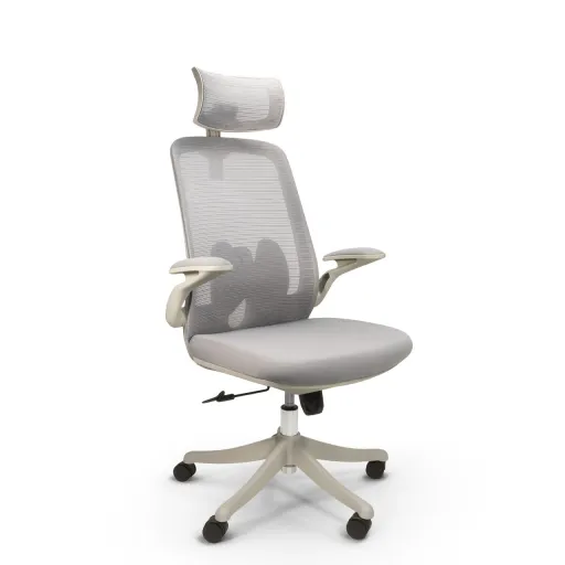 Cadeira Executiva Cinza Nice Riva