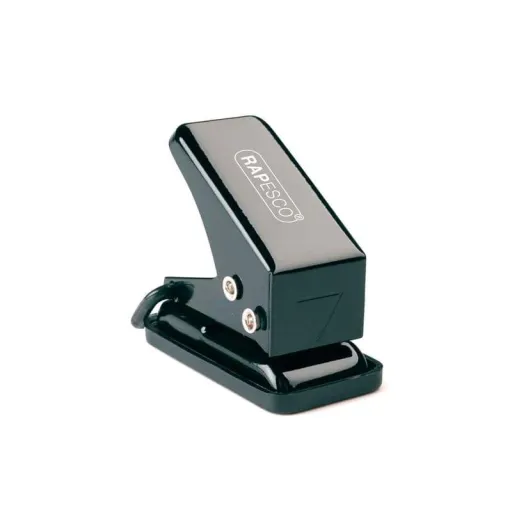 Furador 1 Furo Preto 10 Folhas - Rapesco 