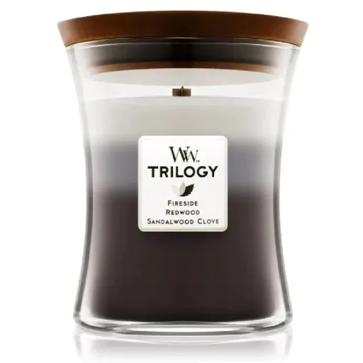 Vela Perfumada Woodwick Trilogy Medium Hourglass Candles 275 g