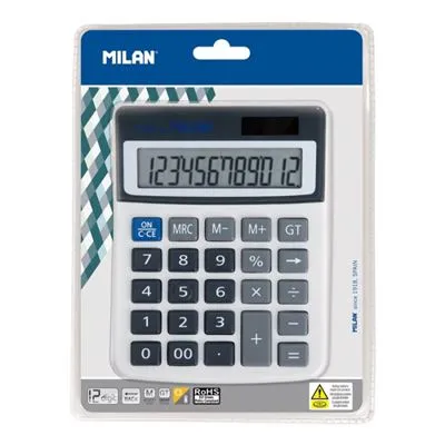 Calculadora Milan 40925BL – Eficiência e Design Moderno!