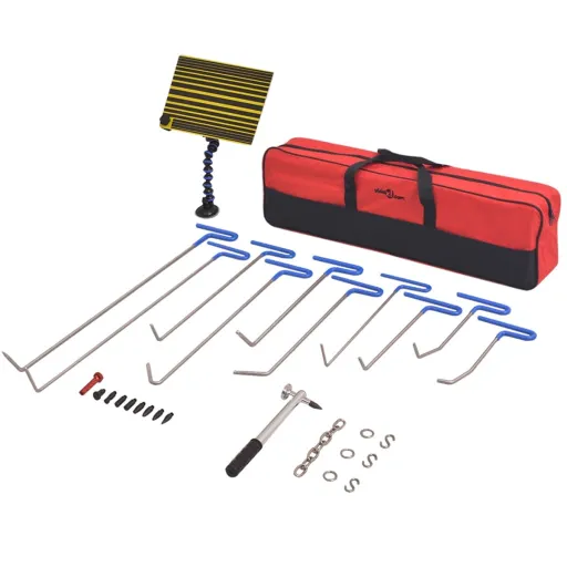 Conjunto Reparação de Mossas s/ Repintura   Aço Inoxidável (28 pcs)