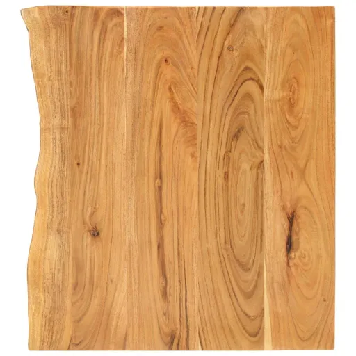 Tampo p/ Móvel Toucador WC 58x52x2,5 cm Madeira Acácia Maciça