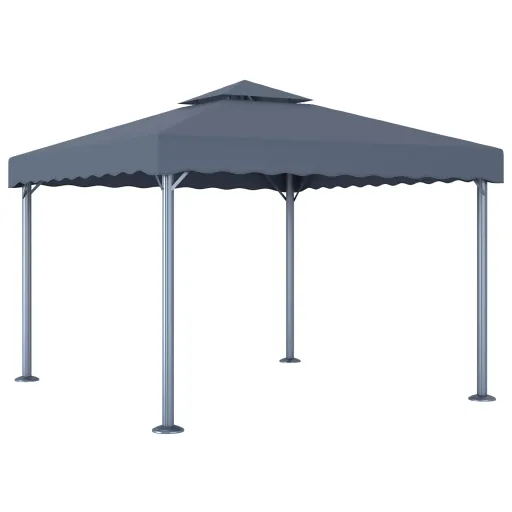 Gazebo 300x300 cm Alumínio Antracite