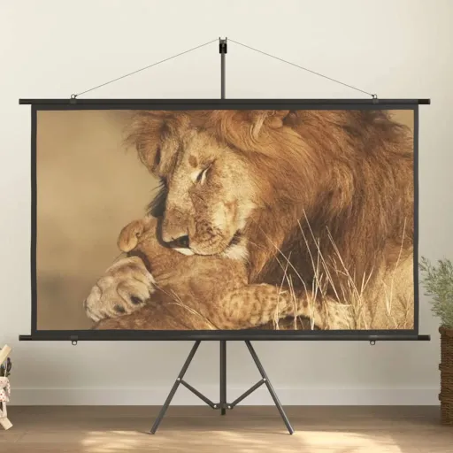 Tela de Projeção com Tripé 84" 16:9
