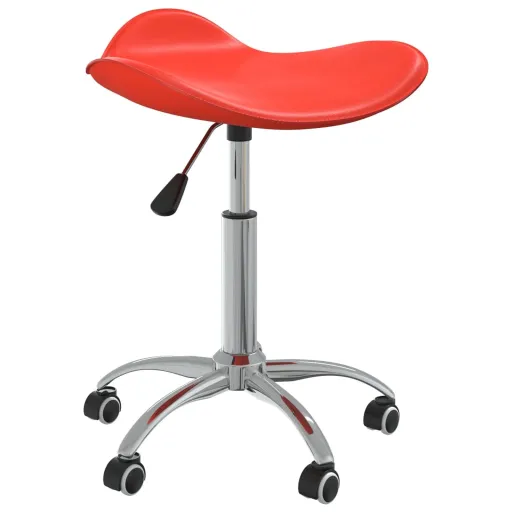 Banco de Salão/Spa Couro Artificial Vermelho