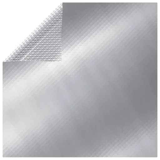 Cobertura para Piscina 260x160 cm PE Prateado