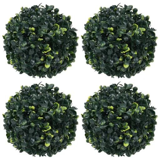 Bolas de Buxos Artificiais   12 cm (4 pcs)