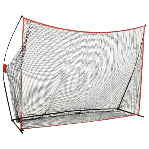 Rede de Impacto de Golfe 356x92,5x215 cm Metal