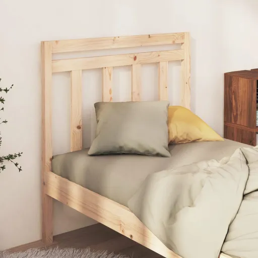 Cabeceira de Cama 106x4x100 cm Pinho Maciço