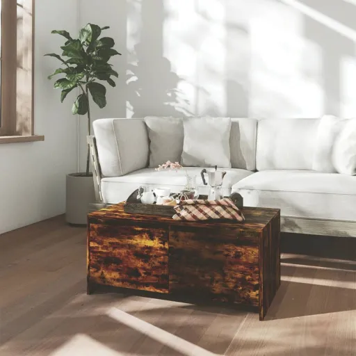 Mesa de Centro 90x50x41,5 cm Derivados Madeira Carvalho Fumado