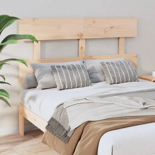 Cabeceira de Cama 124x3x81 cm Pinho Maciço