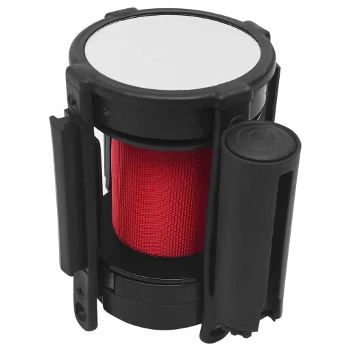 Barreira Separadora de Fita Retrátil 200 cm Vermelho