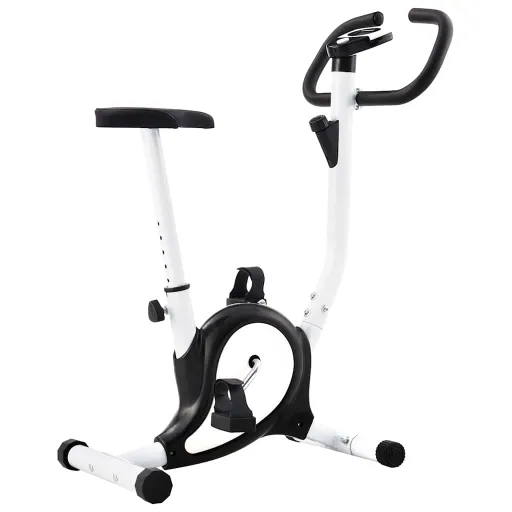 Bicicleta Estática com Resistência por Cinta Preto