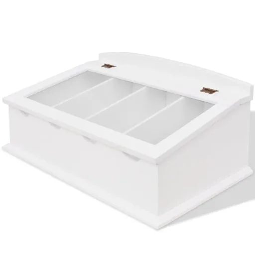 Bandeja de Talheres, MDF, Estilo Barroco, Branco
