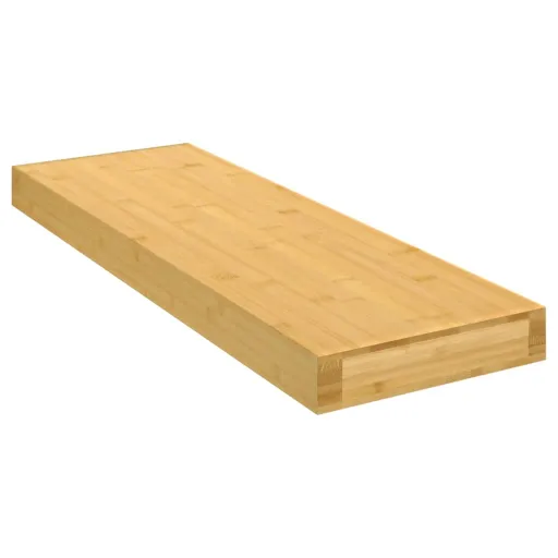 Prateleira de Parede 60x20x4cm Bambu