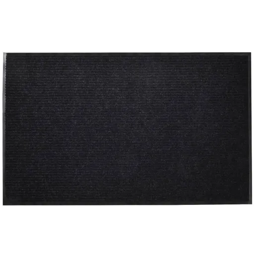 Tapete de Porta Preto 120 x 180 cm PVC