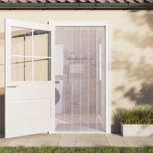 Cortina de Porta 200 mm x 1,6 mm 50 m PVC Transparente