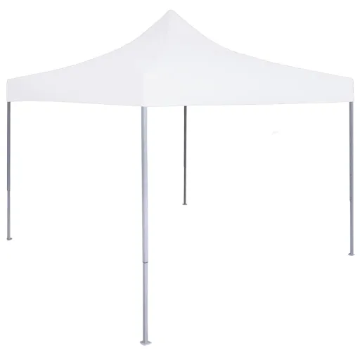 Tenda Dobrável Profissional para Festas 2x2 m Aço Branco
