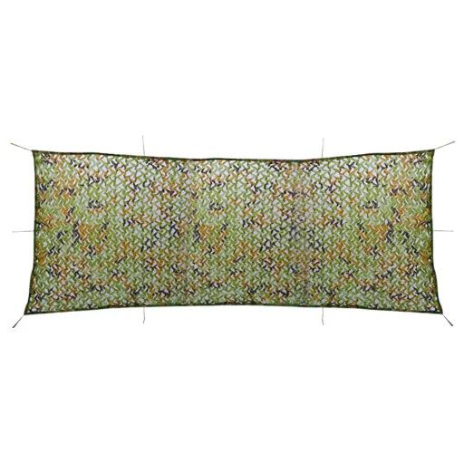 Rede de Camuflagem com Saco de Armazenamento 1,5x5 m Verde