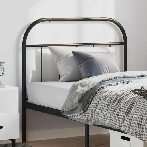 Cabeceira de Substituição 100 cm Metal Preto
