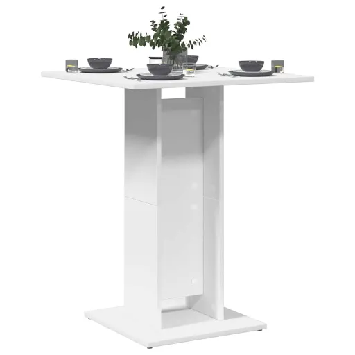 Mesa de Bistrô 60x60x75 cm Derivados de Madeira Branco