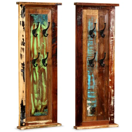 Bengaleiros   Madeira Reciclada Maciça 38x100 cm (2 pcs)