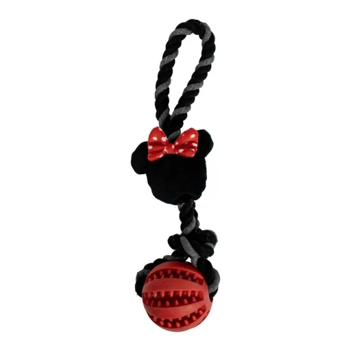 Brinquedo para Cães Minnie Mouse Vermelho Poliéster Algodão TPR 10 x 30 x 7 cm 7 x 30 x 10 cm