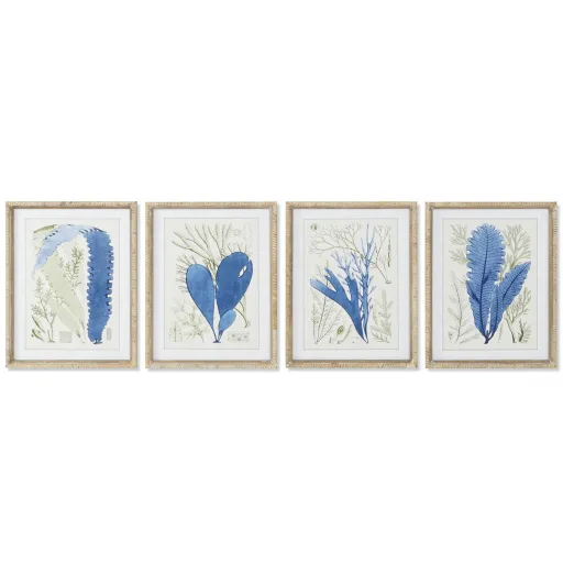 Pintura Home ESPRIT Cristal Abeto 35 x 2,5 x 45 cm