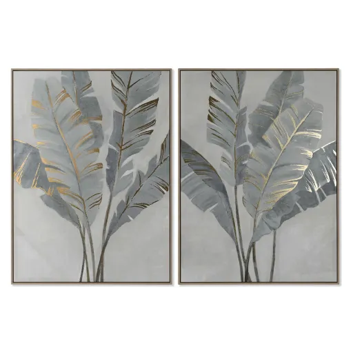 Tela Home ESPRIT Poliestireno Tela 90 x 4 x 120 cm