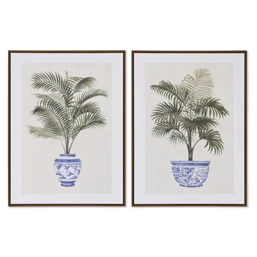 Tela Home ESPRIT Poliestireno Tela 60 x 4 x 80 cm