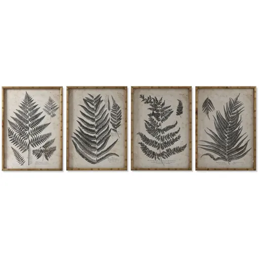 Pintura Home ESPRIT Cristal Abeto 50 x 3 x 70 cm 50 x 2,5 x 70 cm