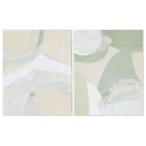 Tela Home ESPRIT Pinheiro Tela 80 x 4 x 100 cm 80 x 3,8 x 100 cm