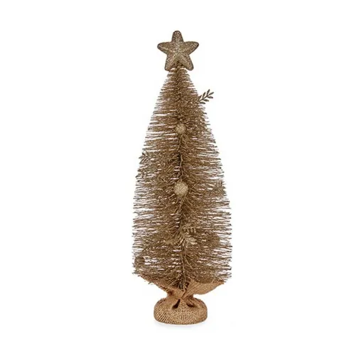 Árvore de Natal com Estrela Krist+ FG20-19WS048 Champagne 23 x 14,5 x 46 cm
