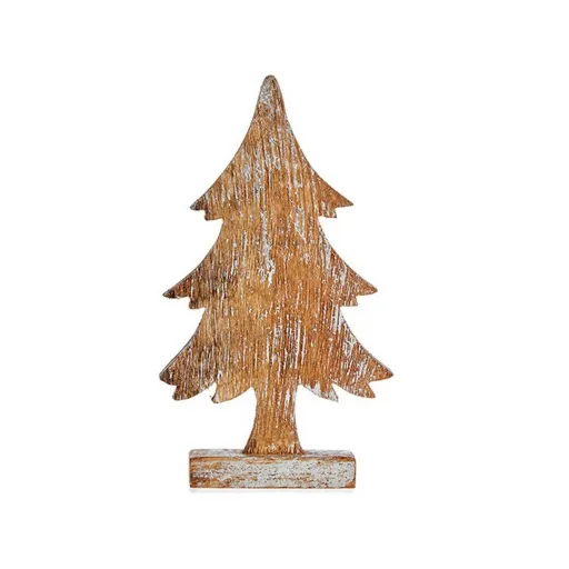 Árvore de Natal Krist+ Castanho Prateado Prata Madeira 5 x 31 x 15 cm