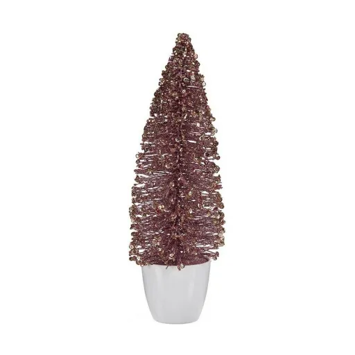 Árvore de Natal Krist+ Cor de Rosa Dourado 10 x 33 x 10 cm