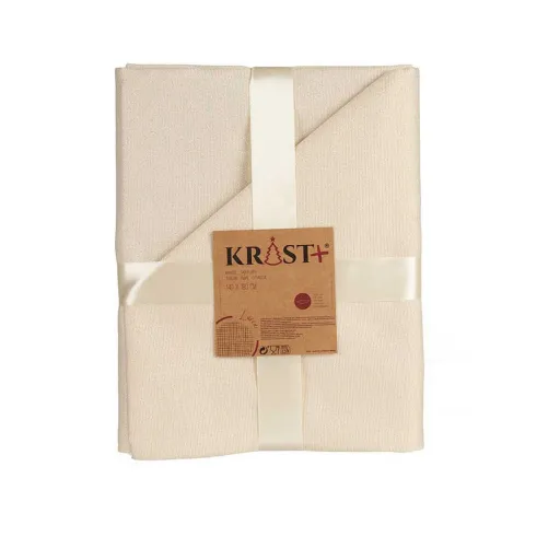 Toalha de Mesa Krist+ Dourado Liso