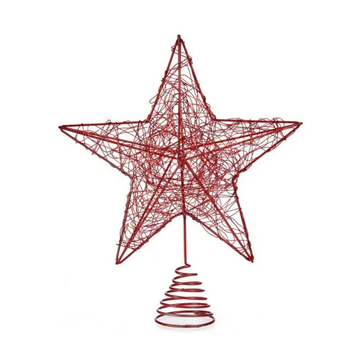 Estrela de Natal Krist+ Vermelho Aço Plástico