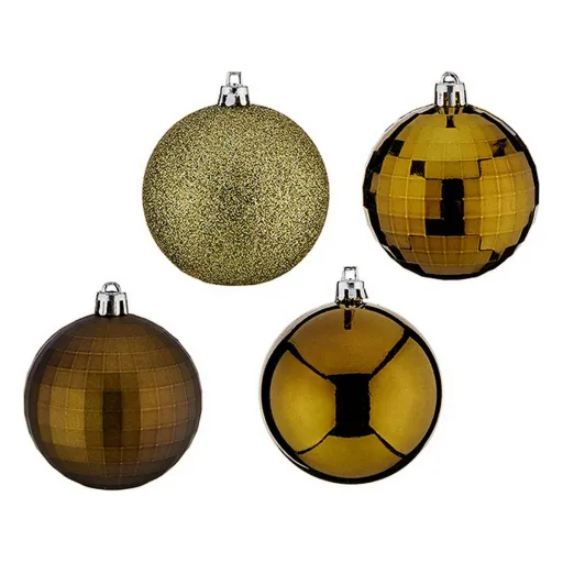 Bolas de Natal Krist+ Verde PVC Ø 7 cm 50 Unidades