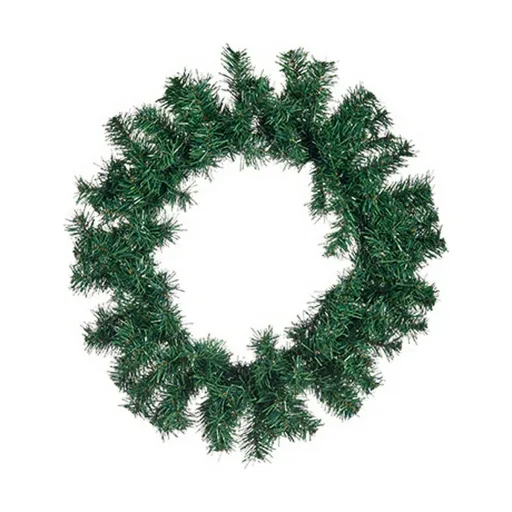 Coroa de Natal Krist+ Verde Plástico 40 x 6 x 40 cm