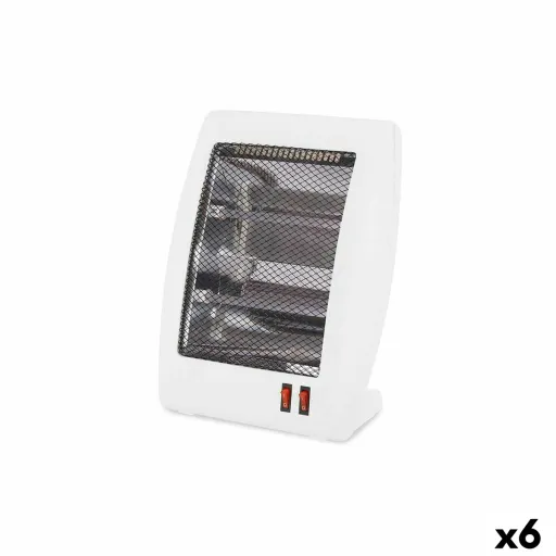 Aquecedor em Quartzo Argon Branco 400-800 W (6 Unidades)