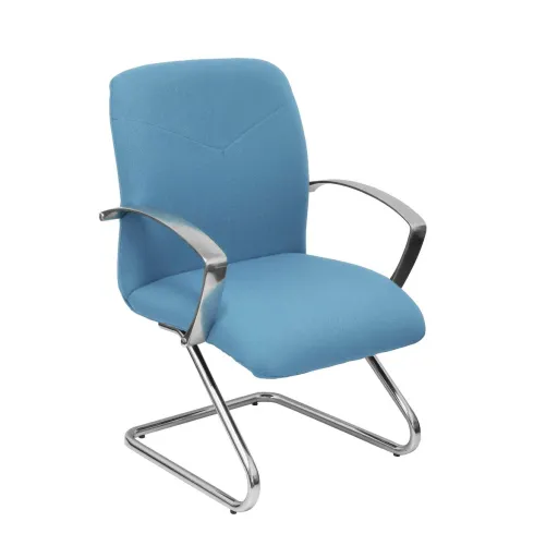 Cadeira de Receção Caudete Piqueras y Crespo PBALI13 Azul Celeste