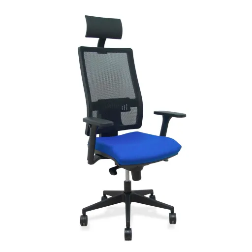Cadeira de Escritório com Apoio para a Cabeça Horna Piqueras y Crespo B3DR65C Azul